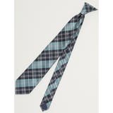 50緑 | エコウォッシャブル チェック柄 レギュラータイ 8.0cm幅 | TAKA-Q MEN