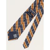 エコウォッシャブル チェック柄 レギュラータイ 8.0cm幅 | TAKA-Q MEN | 詳細画像2
