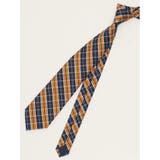 30茶 | エコウォッシャブル チェック柄 レギュラータイ 8.0cm幅 | TAKA-Q MEN