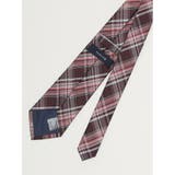 エコウォッシャブル チェック柄 レギュラータイ 8.0cm幅 | TAKA-Q MEN | 詳細画像4