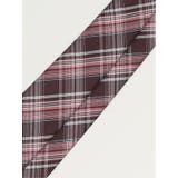 エコウォッシャブル チェック柄 レギュラータイ 8.0cm幅 | TAKA-Q MEN | 詳細画像5