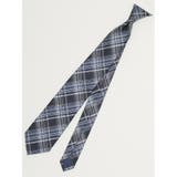 75紺 | エコウォッシャブル チェック柄 レギュラータイ 8.0cm幅 | TAKA-Q MEN