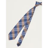 30茶 | エコウォッシャブル チェック柄 レギュラータイ 8.0cm幅 | TAKA-Q MEN