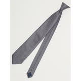 06グレー | エコウォッシャブル ドット柄 レギュラータイ 8.0cm幅 | TAKA-Q MEN