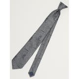 06グレー | エコウォッシャブル ペイズリー柄 レギュラータイ 8.0cm幅 | TAKA-Q MEN