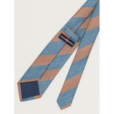 リネン混 ストライプ柄 レギュラータイ 8.0cm幅 | TAKA-Q MEN | 詳細画像2