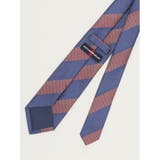 リネン混 ストライプ柄 レギュラータイ 8.0cm幅 | TAKA-Q MEN | 詳細画像4