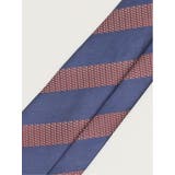 リネン混 ストライプ柄 レギュラータイ 8.0cm幅 | TAKA-Q MEN | 詳細画像5