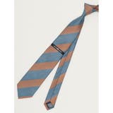 50緑 | リネン混 ストライプ柄 レギュラータイ 8.0cm幅 | TAKA-Q MEN