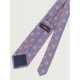 リネン混 小紋柄 レギュラータイ 8.0cm幅 | TAKA-Q MEN | 詳細画像4