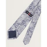 リネン混 ペイズリー柄 レギュラータイ 8.0cm幅 | TAKA-Q MEN | 詳細画像4