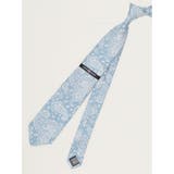 50緑 | リネン混 ペイズリー柄 レギュラータイ 8.0cm幅 | TAKA-Q MEN