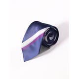 エコペット/ECO PET ストライプ柄 レギュラータイ 8.0cm幅 | TAKA-Q MEN | 詳細画像1