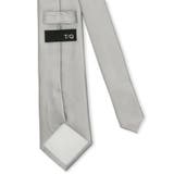シルク フォーマルネクタイ 8.0cm幅 シルバー繻子 | TAKA-Q MEN | 詳細画像2 