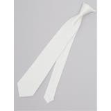 シルク フォーマルネクタイ 8.0cm幅 白グレンチェック | TAKA-Q MEN | 詳細画像1 