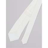 シルク フォーマルネクタイ 8.0cm幅 白グレンチェック | TAKA-Q MEN | 詳細画像3 