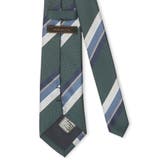 ウォッシャブル ストライプ柄 レギュラータイ 8.0cm幅 | TAKA-Q MEN | 詳細画像2 