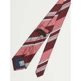 エコウォッシャブル ストライプ柄 レギュラータイ 8.0cm幅 | TAKA-Q MEN | 詳細画像4 