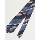 エコウォッシャブル ストライプ柄 レギュラータイ 8.0cm幅 | TAKA-Q MEN | 詳細画像6 
