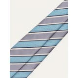 エコウォッシャブル ストライプ柄 レギュラータイ 8.0cm幅 | TAKA-Q MEN | 詳細画像3 