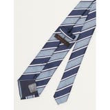 エコウォッシャブル ストライプ柄 レギュラータイ 8.0cm幅 | TAKA-Q MEN | 詳細画像6 