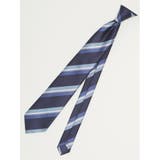 75紺 | エコウォッシャブル ストライプ柄 レギュラータイ 8.0cm幅 | TAKA-Q MEN