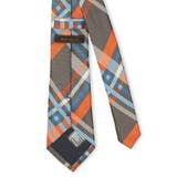 ウォッシャブル チェック柄 レギュラータイ 8.0cm幅 | TAKA-Q MEN | 詳細画像2 