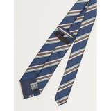 エコウォッシャブル ストライプ柄 レギュラータイ 8.0cm幅 | TAKA-Q MEN | 詳細画像4