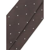 ウォッシャブル ドット柄 レギュラータイ 8.0cm幅 | TAKA-Q MEN | 詳細画像3 