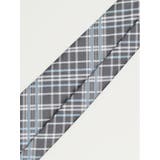 エコウォッシャブル チェック柄 レギュラータイ 8.0cm幅 | TAKA-Q MEN | 詳細画像3