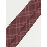 エコウォッシャブル チェック柄 レギュラータイ 8.0cm幅 | TAKA-Q MEN | 詳細画像3