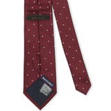 ウォッシャブル ドット柄 レギュラータイ 8.0cm幅 | TAKA-Q MEN | 詳細画像2