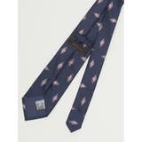 エコウォッシャブル 小紋柄 レギュラータイ 8.0cm幅 | TAKA-Q MEN | 詳細画像4