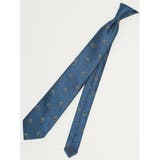 71ターコイズ | エコウォッシャブル 小紋柄 レギュラータイ 8.0cm幅 | TAKA-Q MEN