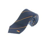 75紺 | シルク ドイツ国旗パネルタイ8.0cm幅 | TAKA-Q MEN