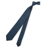 70青 | 日本製シルク ペイズリーソリッド レギュラータイ 8.0cm幅 | TAKA-Q MEN