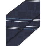 日本製シルク デザインチェック柄 レギュラータイ 8.0cm幅 | TAKA-Q MEN | 詳細画像5 