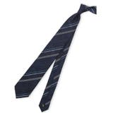 75紺 | 日本製シルク デザインチェック柄 レギュラータイ 8.0cm幅 | TAKA-Q MEN