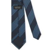 日本製 シルク ストライプ柄 レギュラータイ 8.0cm幅 | TAKA-Q MEN | 詳細画像2 