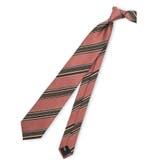 日本製 シルク マルチストライプ柄 レギュラータイ 8.0cm幅 | TAKA-Q MEN | 詳細画像1 