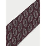 日本製 シルクサークル柄 レギュラータイ 8.0cm幅 | TAKA-Q MEN | 詳細画像3