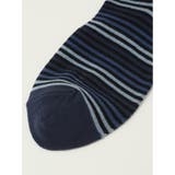 ストレッチ抗菌防臭 グラデーションボーダー アンクルソックス | TAKA-Q MEN | 詳細画像5 