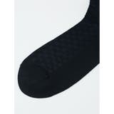 ストレッチ抗菌防臭 市松柄クルーソックス | TAKA-Q MEN | 詳細画像5 