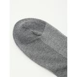 抗菌防臭 ヘリンボン柄クルーソックス | TAKA-Q MEN | 詳細画像3 