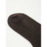 抗菌防臭 ストライプ柄クルーソックス | TAKA-Q MEN | 詳細画像3 