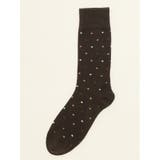 抗菌防臭 中ドット柄クルーソックス | TAKA-Q MEN | 詳細画像1 