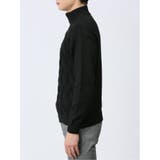 クロス編み スタンドハーフZIP ニット | TAKA-Q MEN | 詳細画像17 