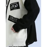 SD×PSYCHONATION アイコンワッペン ニットカーディガン | TAKA-Q MEN | 詳細画像29 