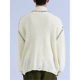 ダメージ ドライバースニットアウター | TAKA-Q MEN | 詳細画像7 