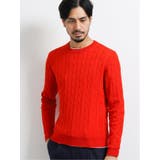 ビエラヤーン ケーブル編みクルーネックニット | TAKA-Q MEN | 詳細画像2